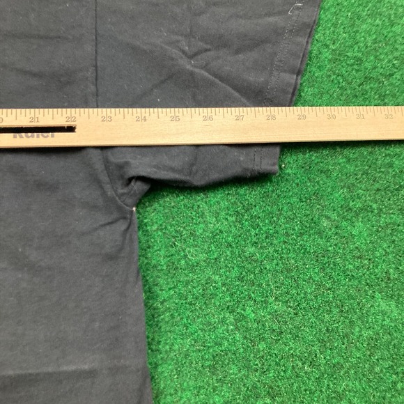 Vintage Pirates Of The Caribbean Shirt Mens XXL Black Logo Skeleton Crew Y2K Tee - Picture 9 of 11